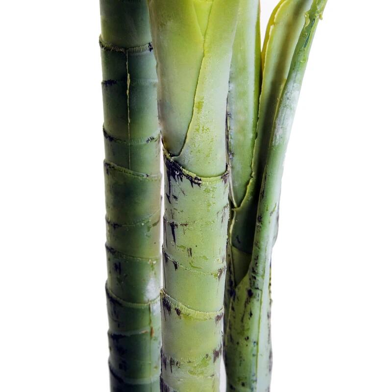 Műnövény, pálmafa cseréppel, zöld, 150 cm