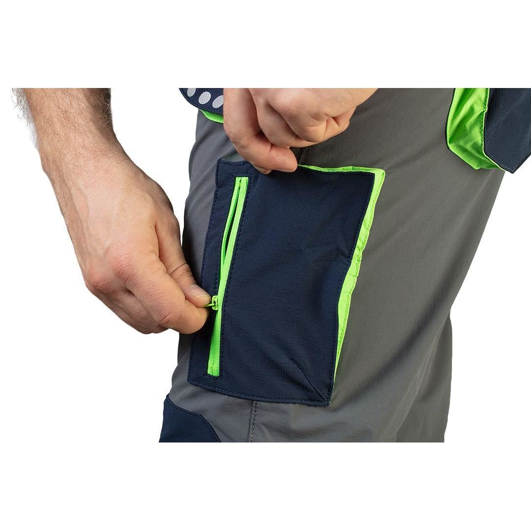 Slim fit munkanadrág, 4 irányban rugalmas anyagból, prémium modell, XXL/56-os méret, NEO
