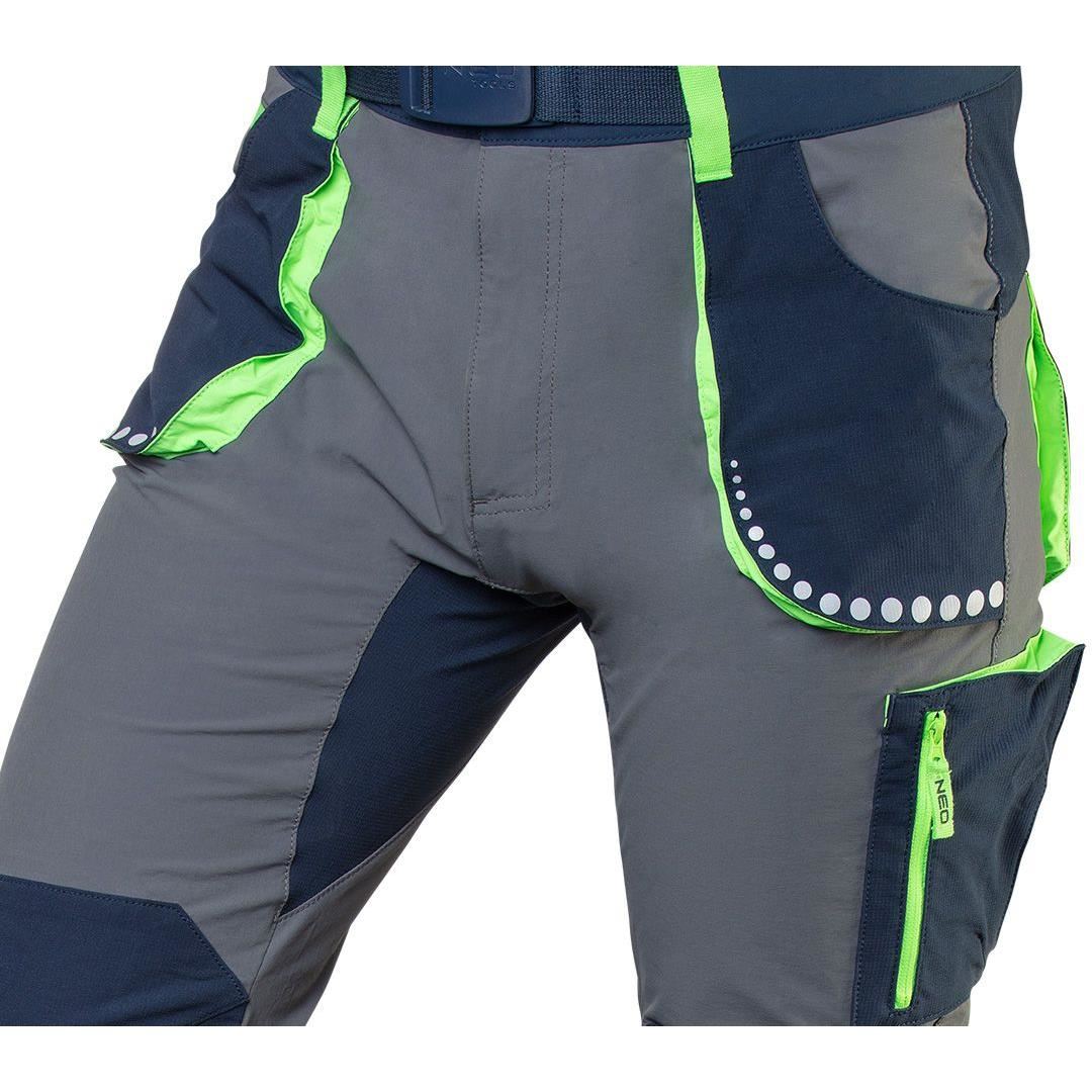 Slim fit munkanadrág, 4 irányban rugalmas anyagból, prémium modell, XL/54-es méret, NEO