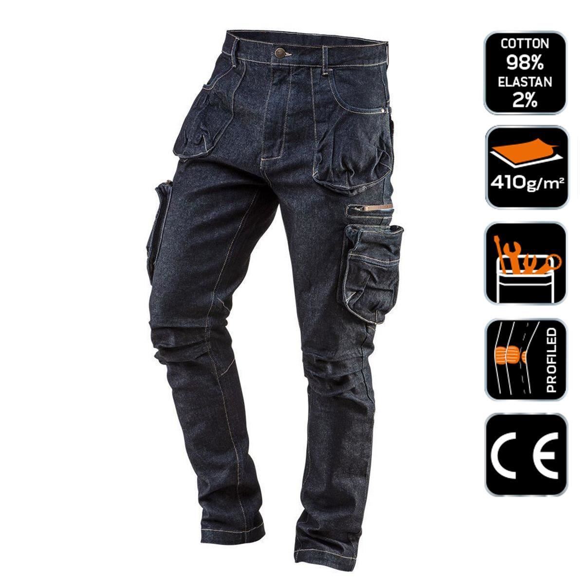 Munkásfarmer 5 zsebbel, farmer modell, S/48 méret, NEO