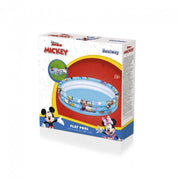 Piscina gonflabila pentru copii, rotunda, model Mickey Mouse, 122x25 cm