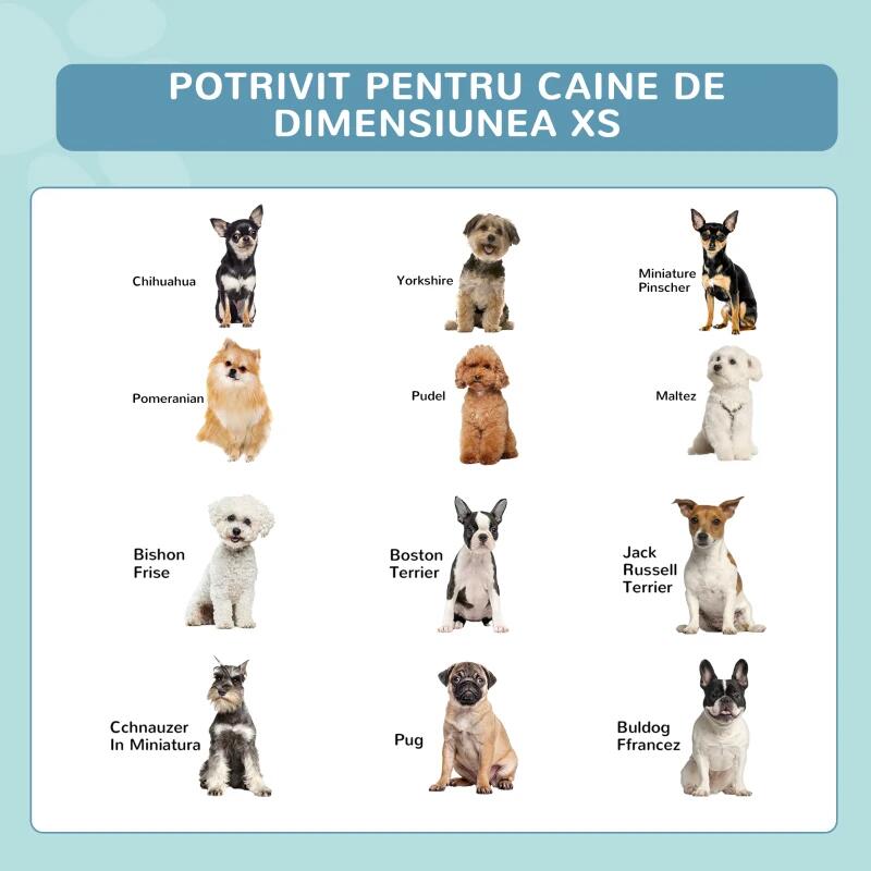 Kutyamedence, PVC és rétegelt lemez panelekből, összecsukható, kék, 80x20 cm