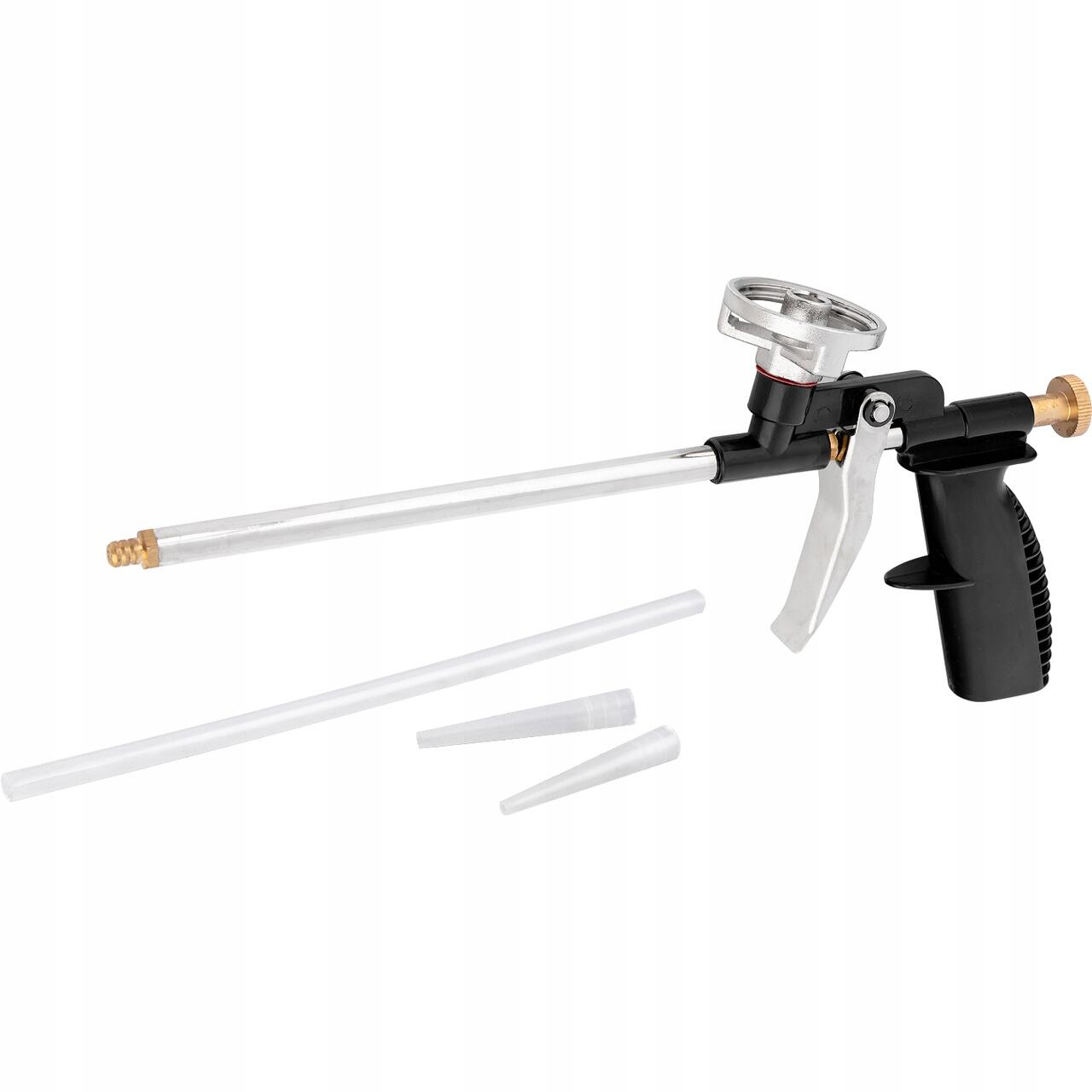 Pistol aplicat spuma, metalic, cu 2 varfuri, 29.5 cm, Richmann