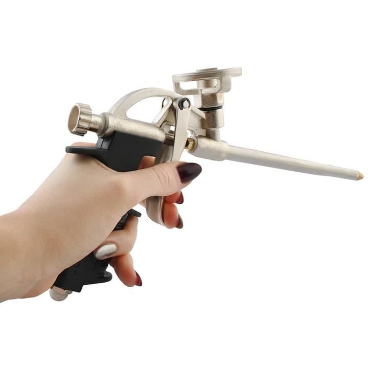 Pistol aplicat spuma, metalic, 30x18.5 cm