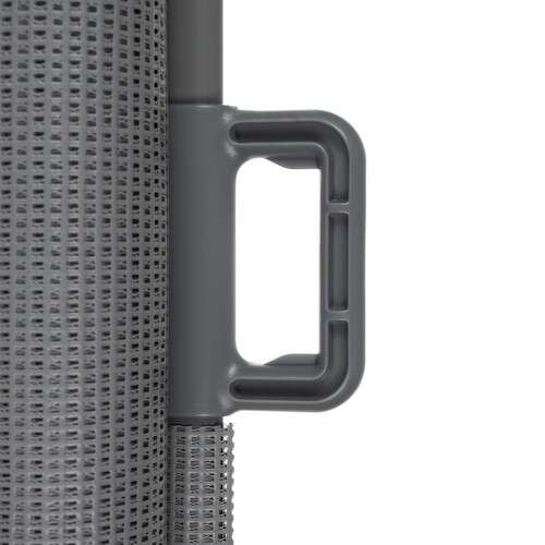 Poarta, plasa, de siguranta, protectie copii, retractabila, gri, 13x160x85 cm, Ruhhy