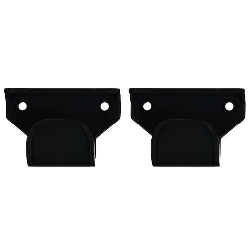 Poarta, plasa, de siguranta, protectie copii, retractabila, negru, 13x160x85 cm, Ruhhy