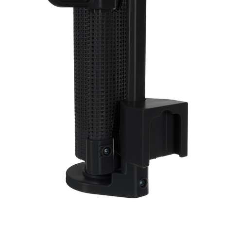 Poarta, plasa, de siguranta, protectie copii, retractabila, negru, 13x160x85 cm, Ruhhy