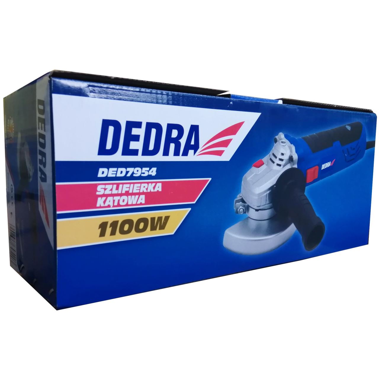 Sarokcsiszoló, flex, 1100 W, 125 mm, Dedra