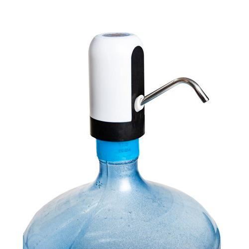Pompa electrica pentru bidon de apa, dozator, incarcare USB, 7.5/16x13 cm, Ruhhy