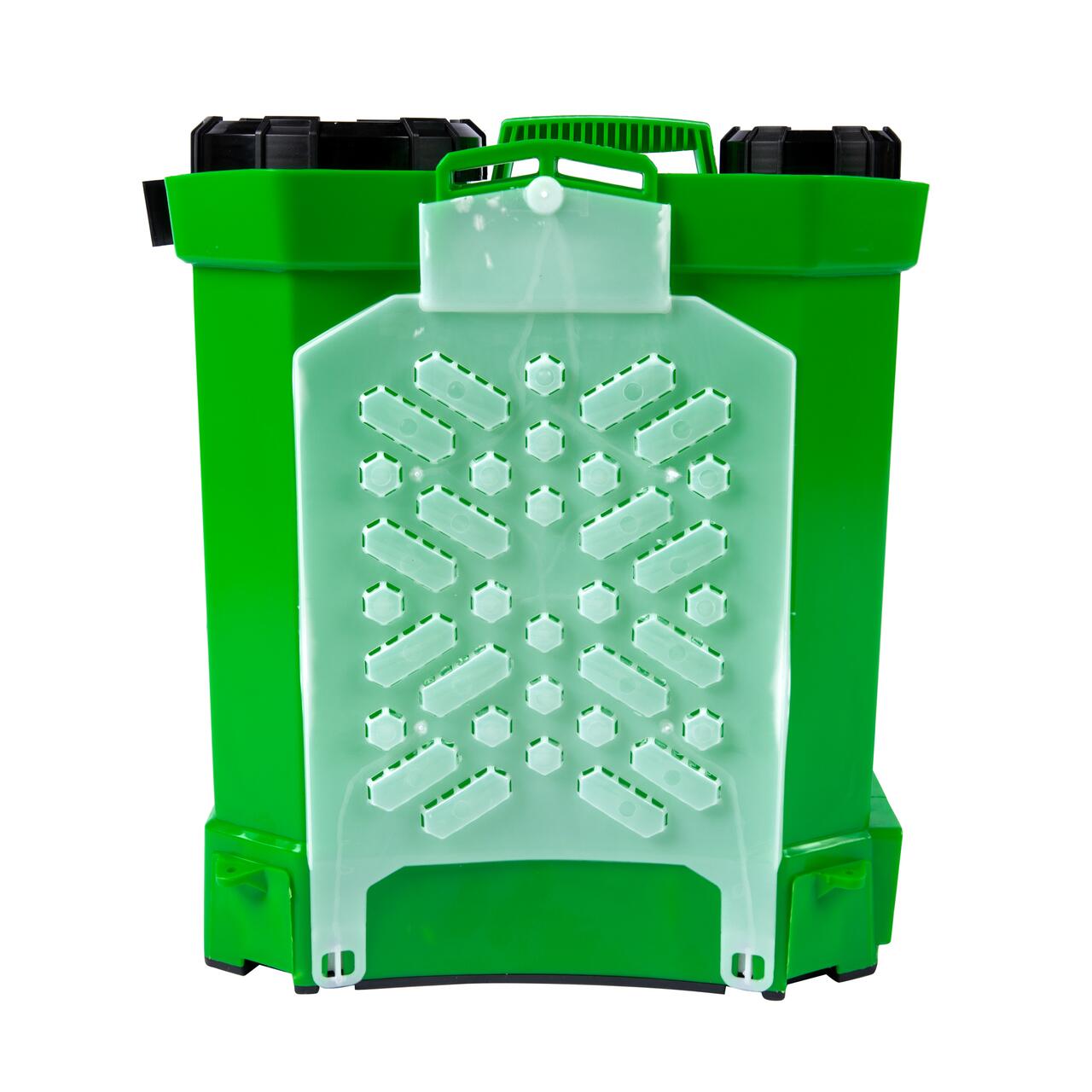 Pulverizator gradina, pompa de stropit, vermorel, Micul Fermier, electric, pentru spate, cu acumulator 8 Ah, 10 L