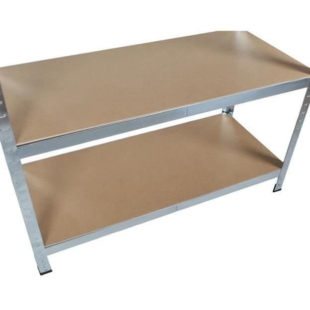 Tárolópolc, fém, 4 polc, 175 kg, 75x30x150 cm, Malatec