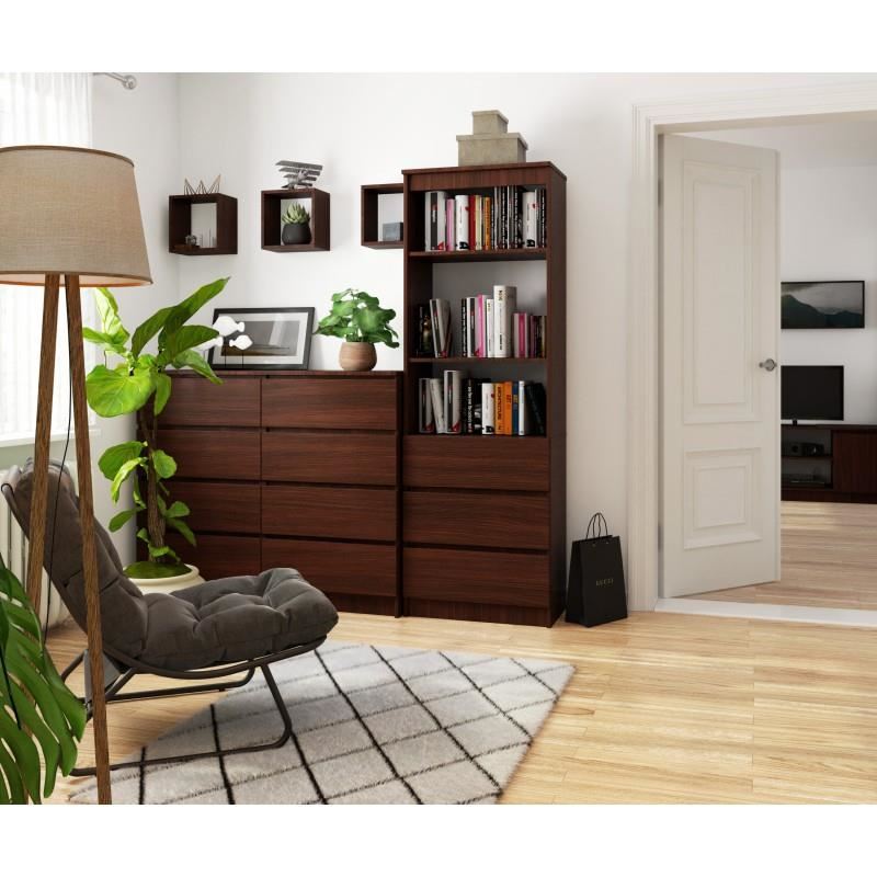 Raft-depozitare-biblioteca-placa-laminata-3-sertare-3-rafturi-wenge-60x35x180-cm-165359-3_square.jpg