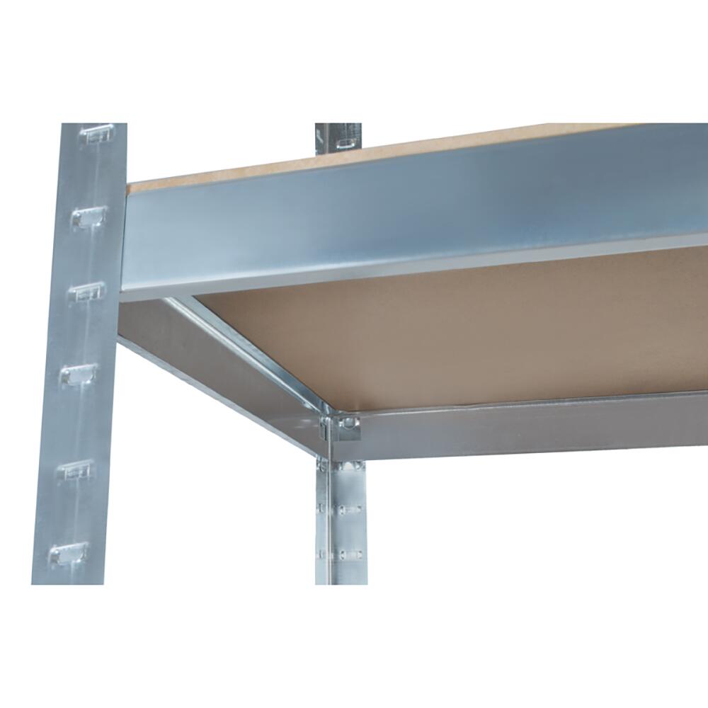 Tárolópolc, fém, 5 polc, 175 kg, 90x40x180 cm, Malatec