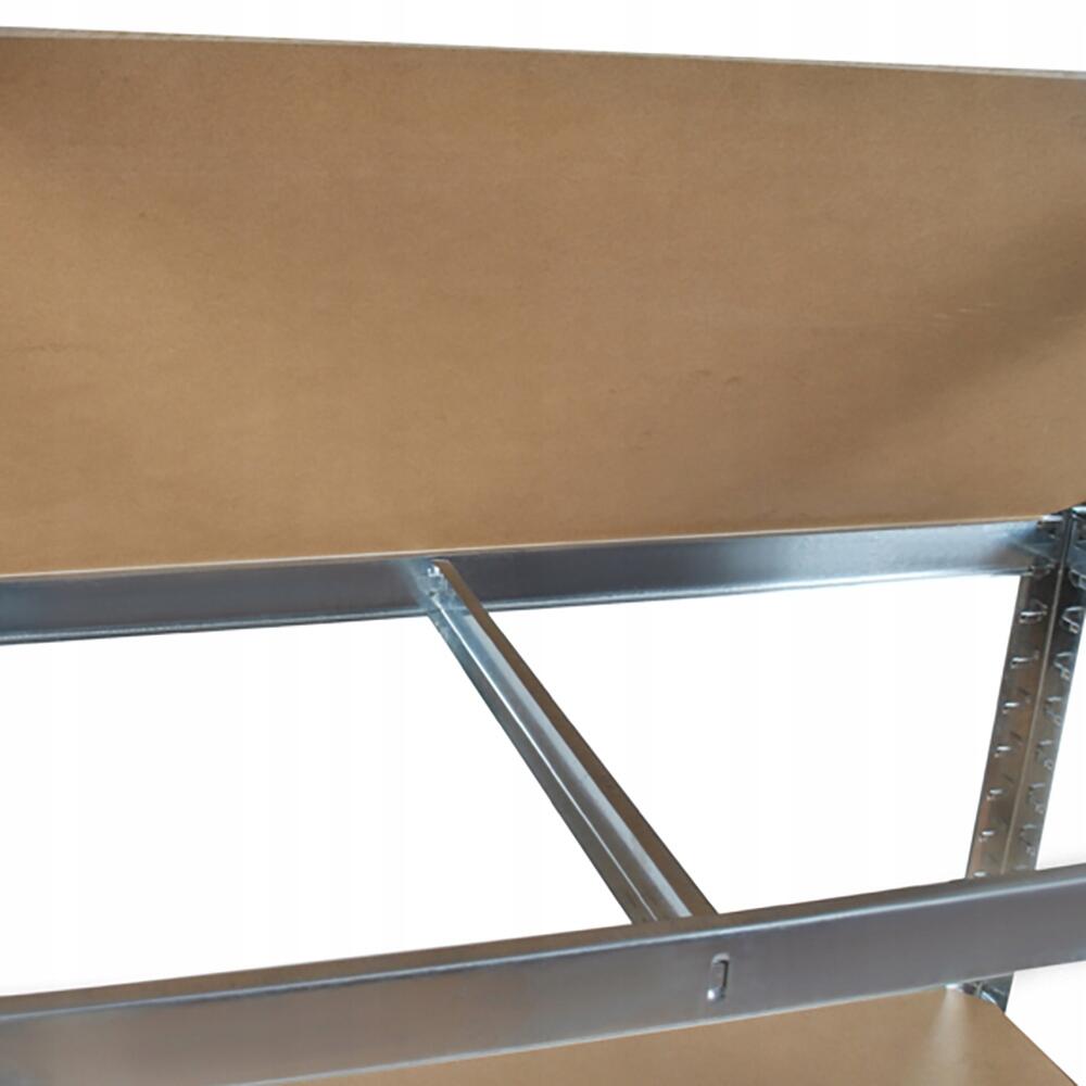 Tárolópolc, fém, 5 polc, 175 kg, 90x40x180 cm, Malatec