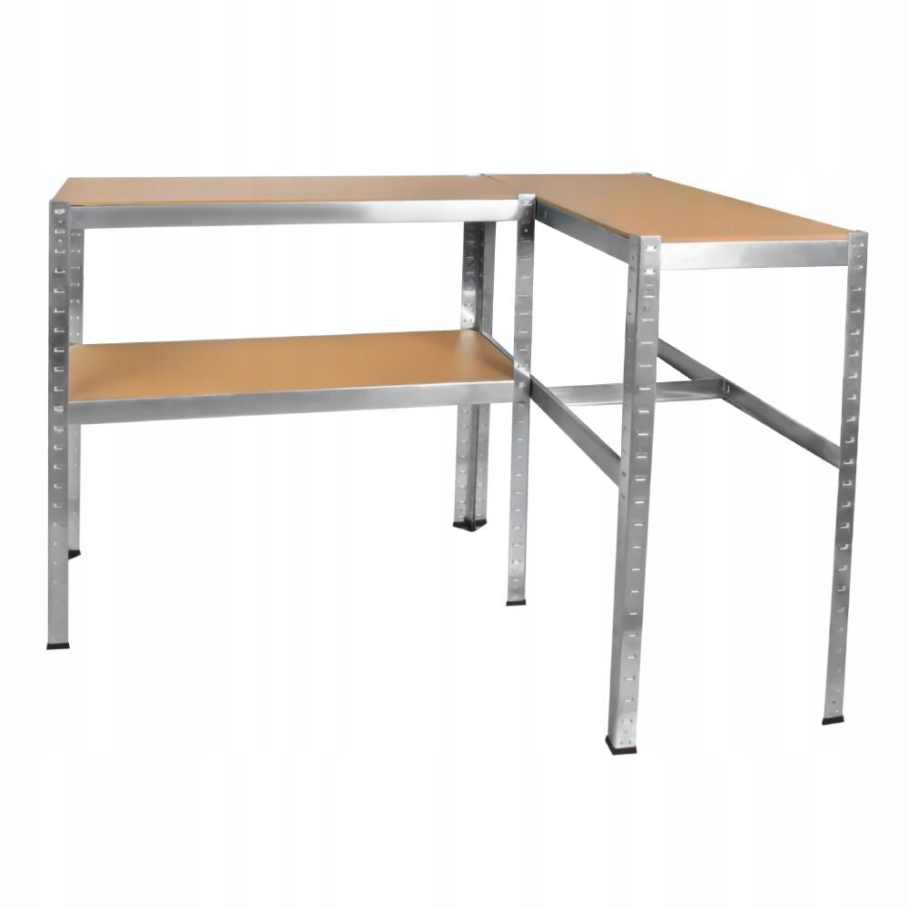 Tárolópolc, fém, 5 polc, 175 kg, 90x40x180 cm, Malatec