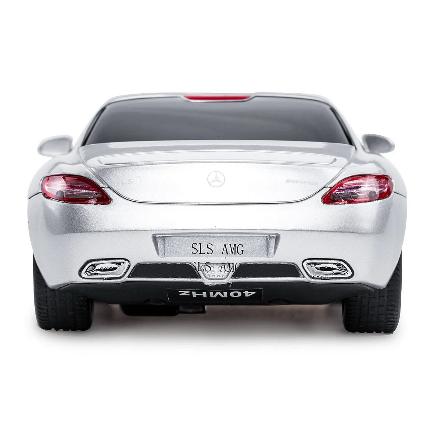 Mercedes-Benz SLS AMG ezüst távirányítós autó 1:24 méretarány