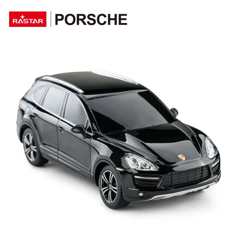 Távirányítós autó Porsche Cayenne Turbo fekete 1-24 méretarányú
