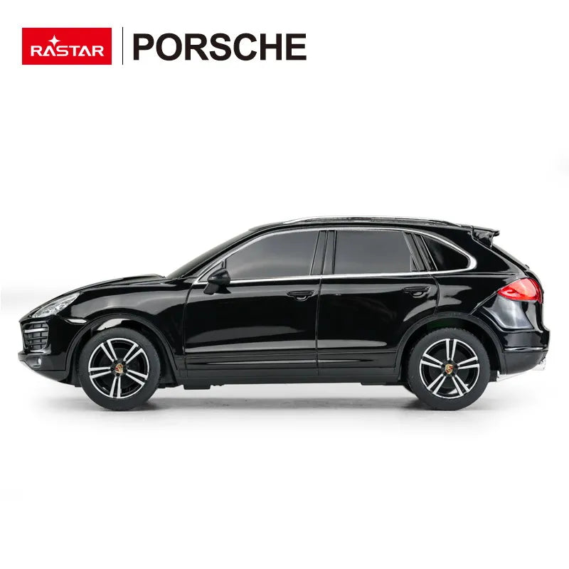 Távirányítós autó Porsche Cayenne Turbo fekete 1-24 méretarányú