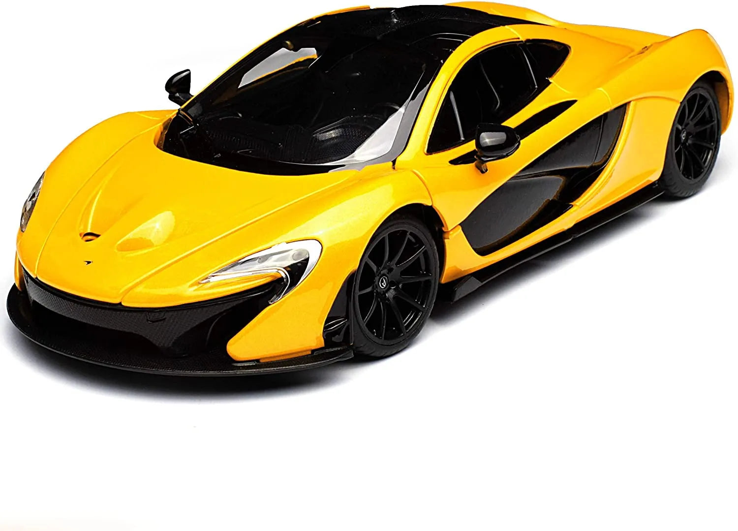 McLaren P1 sárga fém autó 1/24 méretarány