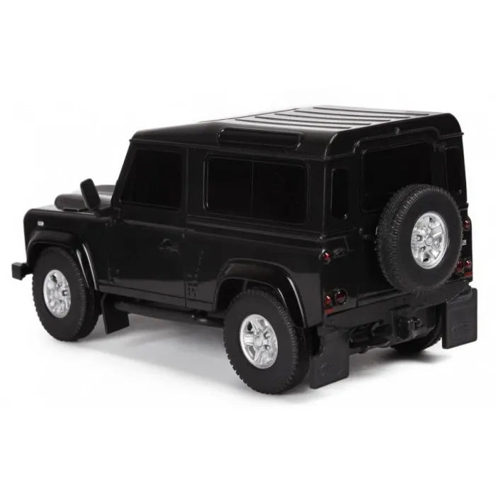 Masina cu telecomanda land rover defender negru cu scara 1 la 24
