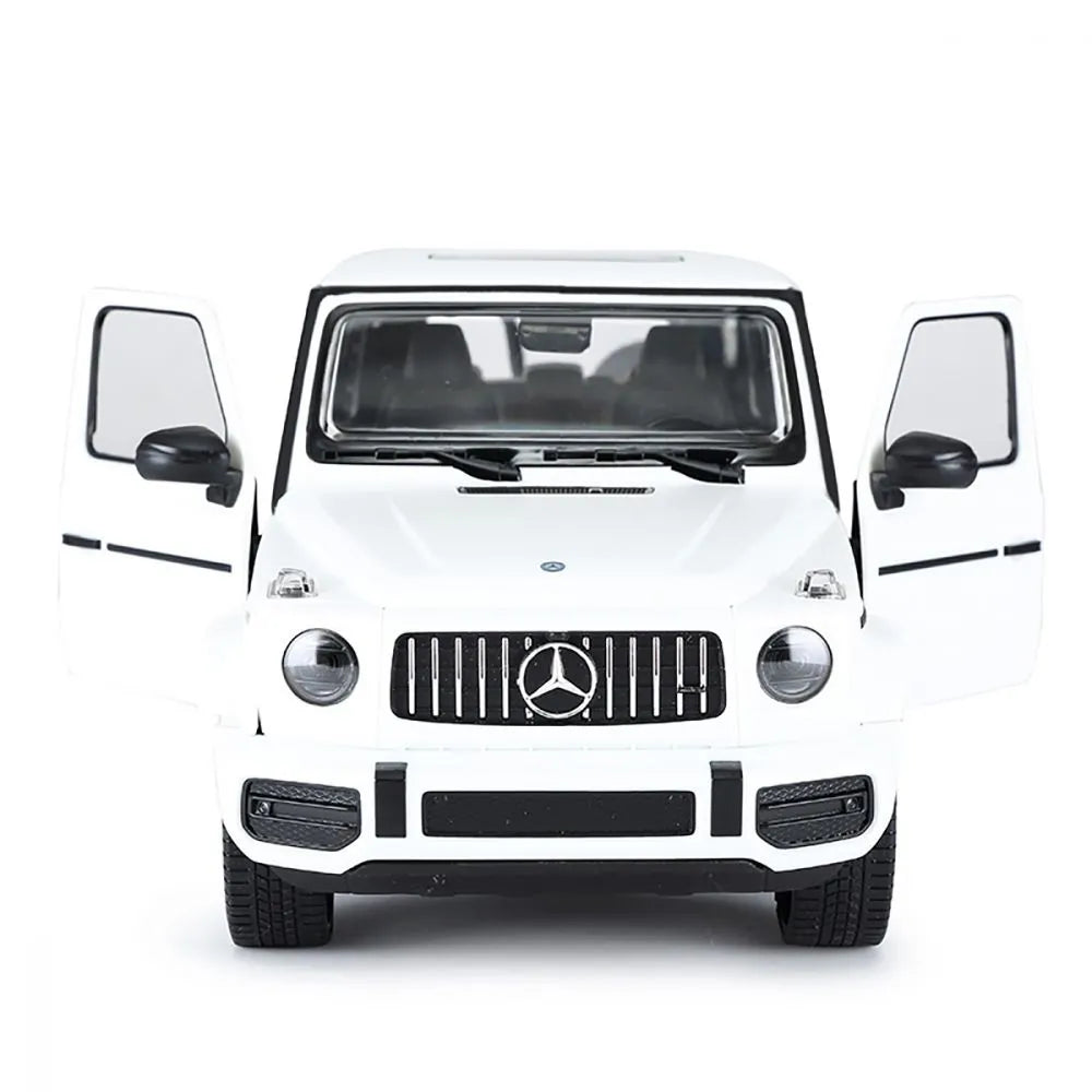 Masina cu telecomanda mercedes-benz g63 alb scara 1 la 24