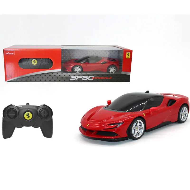 Masina cu telecomanda ferrari sf90 stradale scara 1 la 24
