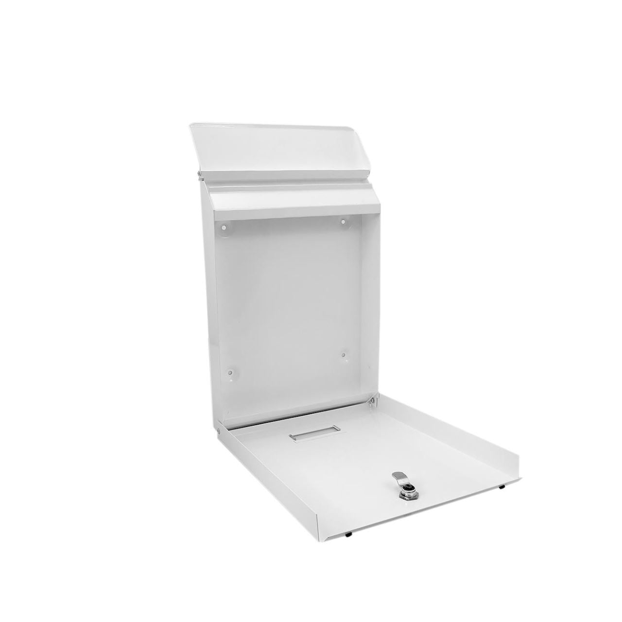 Postaláda, fehér, C4-es formátum, 25x6,5x35,5 cm, Damech