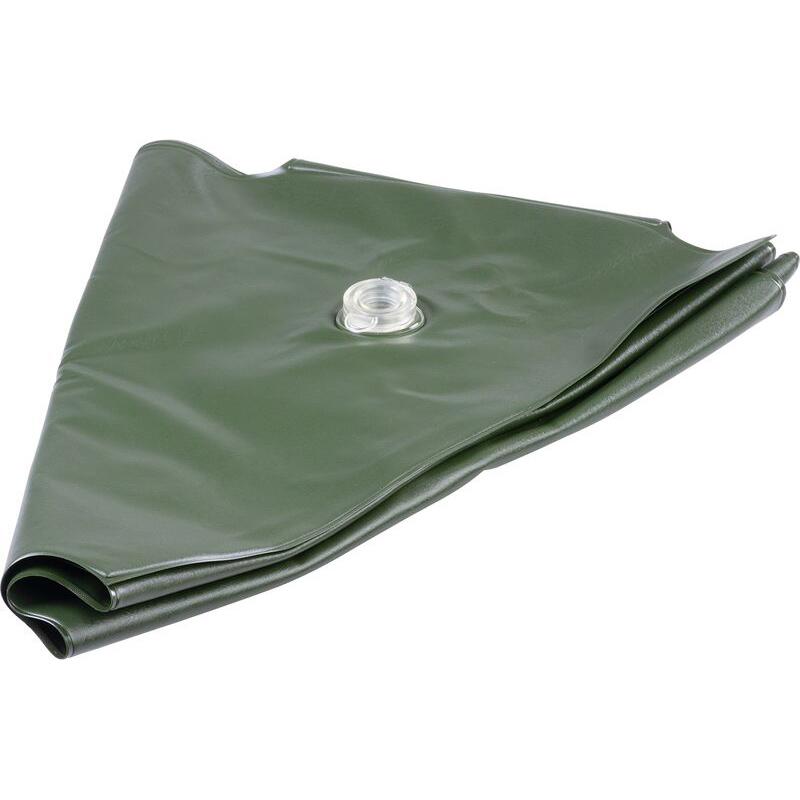 Faöntözőzsák, 75 l, kerek, PVC, zöld, 15,5 cm, Strend Pro