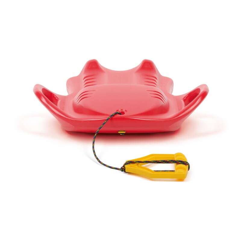 Sanie plastic tip bob, rosu, 57x27 cm, Prosperplast