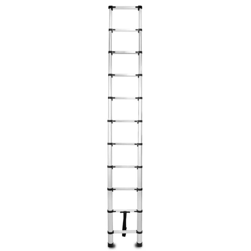Drabest teleszkópos alumínium létra, 11 fokos, max. 125 kg, 0,97-3,2 m