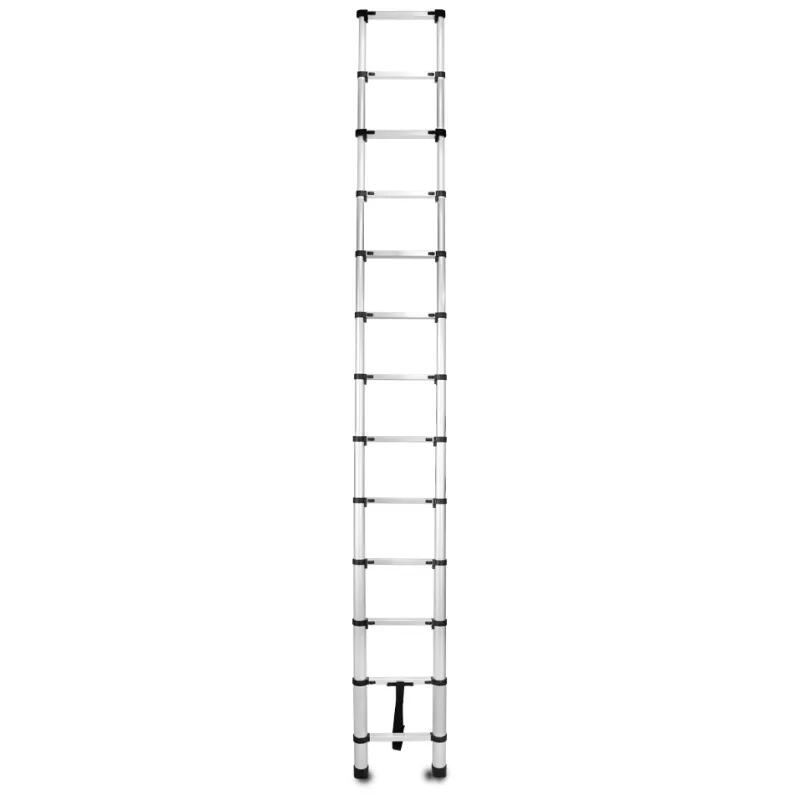 Drabest teleszkópos alumínium létra, 13 fok, max. 125 kg, 1,07-3,8 m