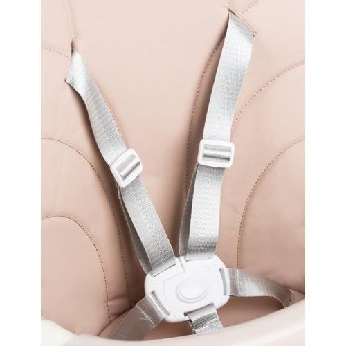 Scaun de masa pentru bebelusi, 3 in 1, roz, max 20 kg, 60x75x92 cm, Kruzzel