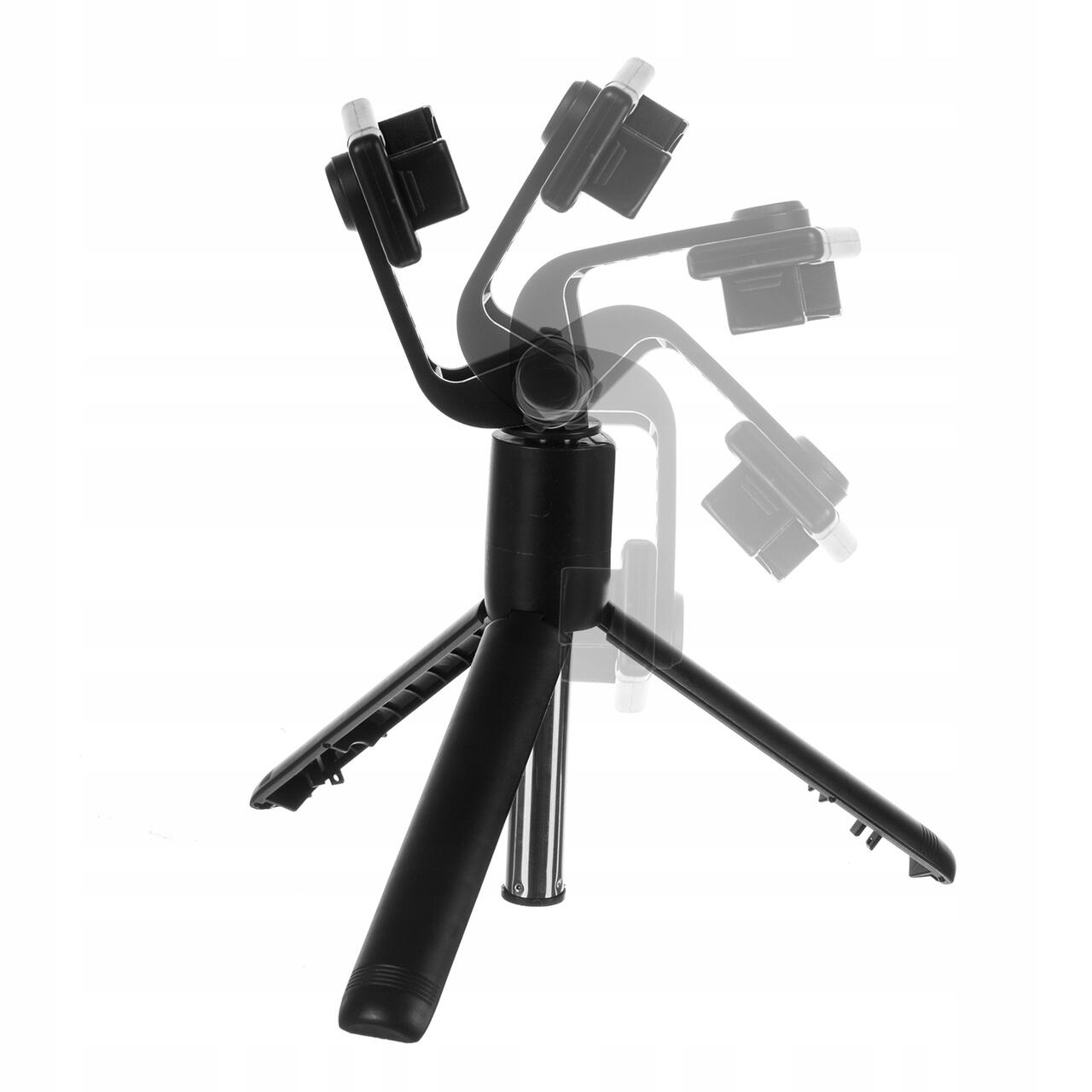 Selfie stick, trepied, Izoxis, telescopic, cu telecomanda, bluetooth, 60 cm
