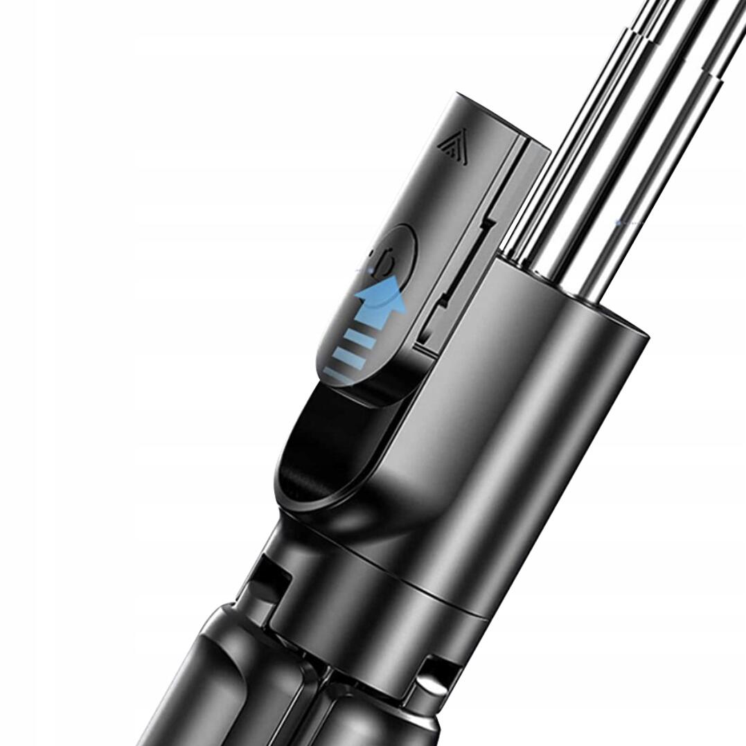 Selfie stick, trepied, Izoxis, telescopic, cu telecomanda, bluetooth, 60 cm
