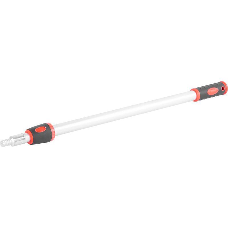 Set 3 gletiere profesionale, inox, 40, 60, 80 cm, suport, maner prelungitor 0.8-1.4 m, rola gletuit, Strend Pro