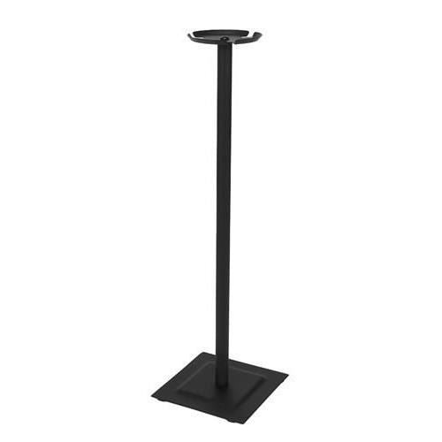 Kandalló kiegészítő készlet, 3 részes állvány, acél, fekete, 54 cm
