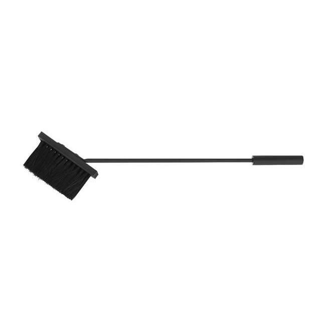 Kandalló kiegészítő készlet, 3 részes állvány, acél, fekete, 54 cm