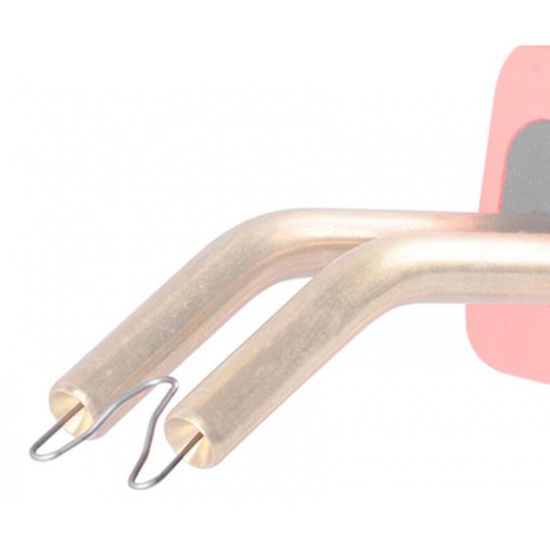 Tűzőgép készlet műanyag ragasztó-/hegesztőpisztolyhoz, Strend Pro, külső repedésekhez, 0,6 mm, 100 db