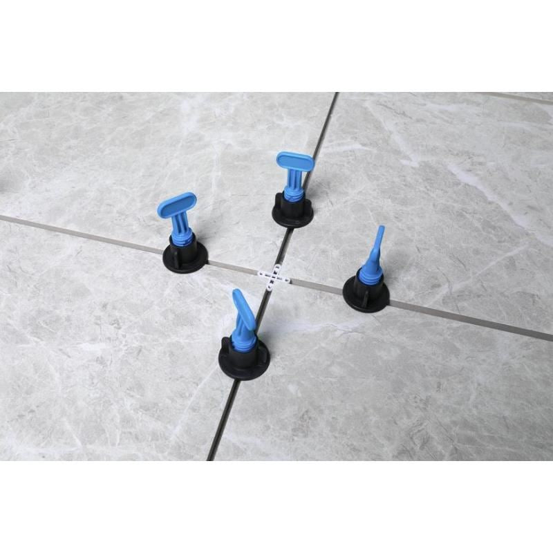 T-típusú rúdkészlet, kerámialapok szintezéséhez és beállításához, 50 db, 10 mm