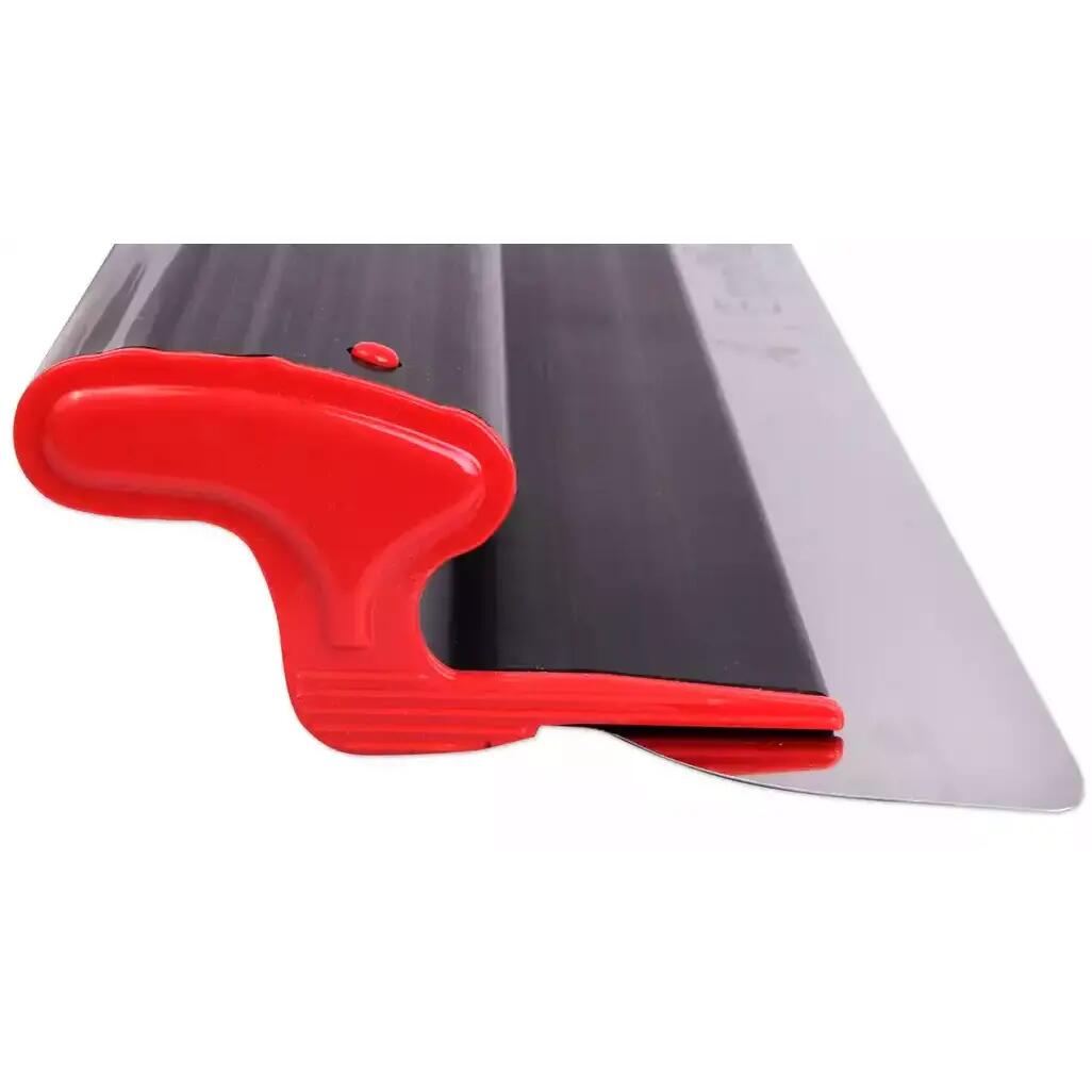 Set gletiera profesionala, inox, 60 cm x 0.3 mm, suport, maner prelungitor 1.2-2.2 m, rola gletuit, Ergoplast