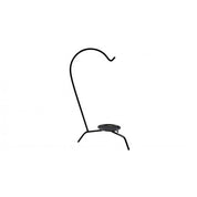 Set pentru servire ceaun, emailat, rosu, 0.8 L, suport negru