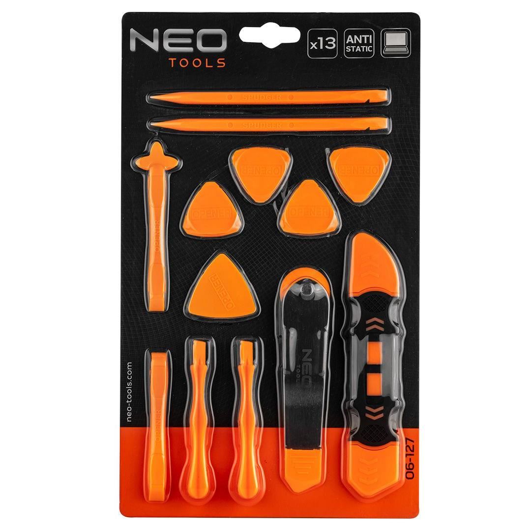 Javítókészlet, mobiltelefonok/okostelefonok, laptopok, tabletek kinyitásához, 13 darabos, NEO