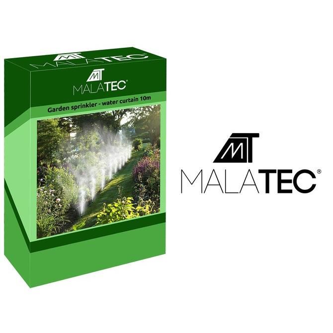 Sistem irigatii cu pulverizare, tip perdea, 11 duze, 115 piese, 10 m, Malatec