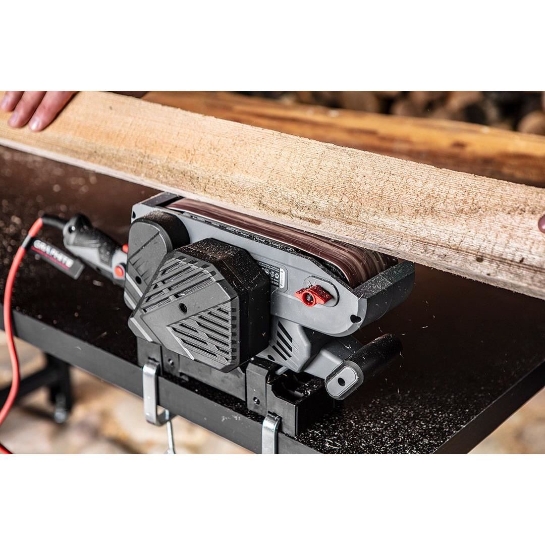 Slefuitor electric cu banda, 900 W, 533x75 mm, Graphite