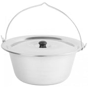 Soba cu ceaun/tuci, cu burlane, 42 cm, ceaun de 22 L, polonic, lingura lemn, Strend Pro