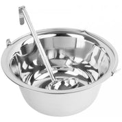 Soba cu ceaun/tuci, cu burlane, 42 cm, ceaun de 22 L, polonic, lingura lemn, Strend Pro