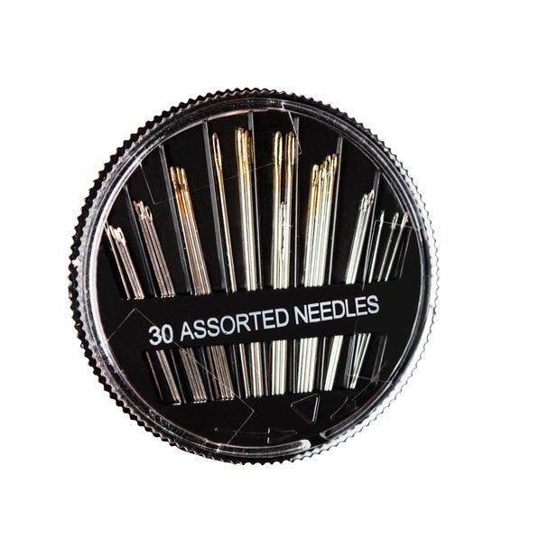 Trusa de croitorie, ace cusut, papiote diverse culori, foarfeca si accesorii, 70 piese