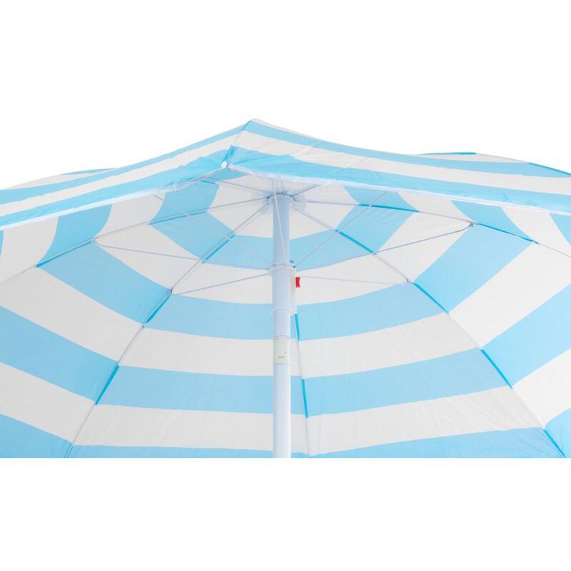 Strandernyő, Strend Pro, dönthető, csíkos mintával, sötétkék és fehér, 180 cm