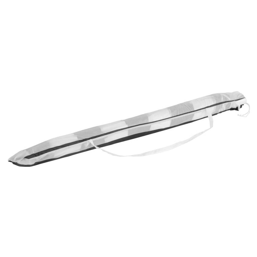 Strandernyő, Strend Pro, dönthető, csíkos mintával, fekete-fehér, 180 cm