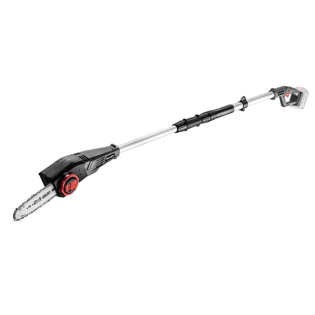 Unealta dublu functionala, drujba, fierastrau gard viu, 18V Li-ion (acumulator neinclus), telescopic, 1.14 /1.87 m, Graphite Energy 